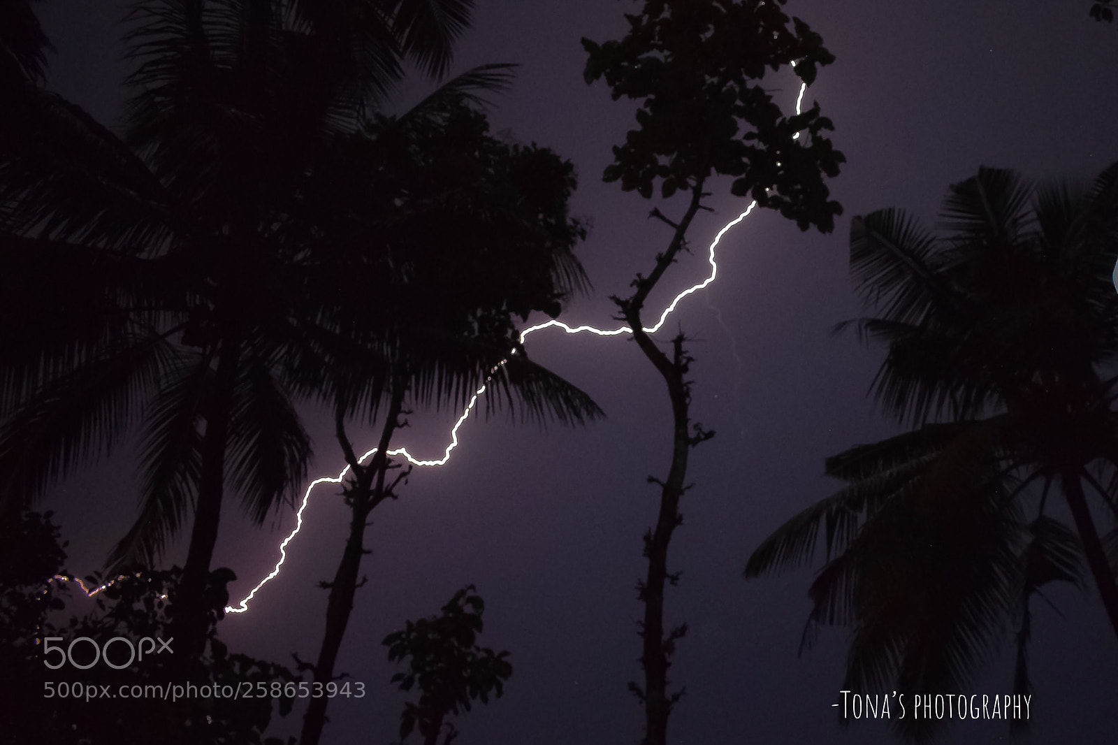Nikon D3300 sample photo. Lightning photography