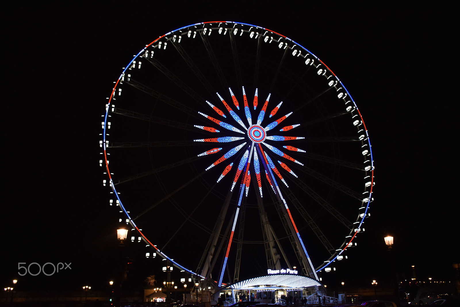Nikon D5600 sample photo. Roue de paris photography