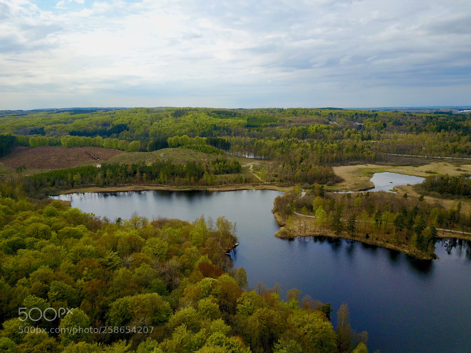 DJI FC220 sample photo. Aerial view over a photography