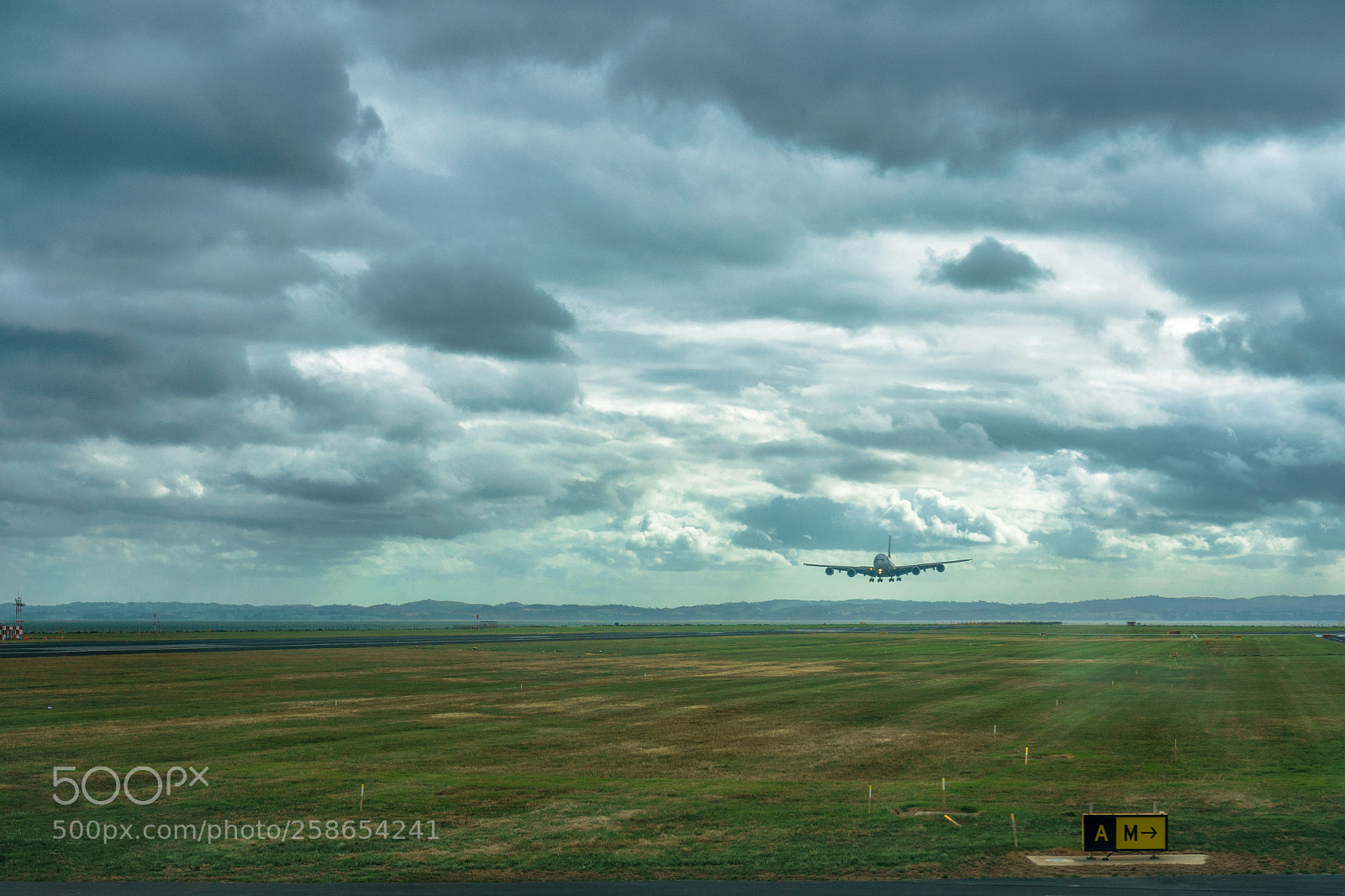 Sony a7R II sample photo. Airbus 380, emirates photography