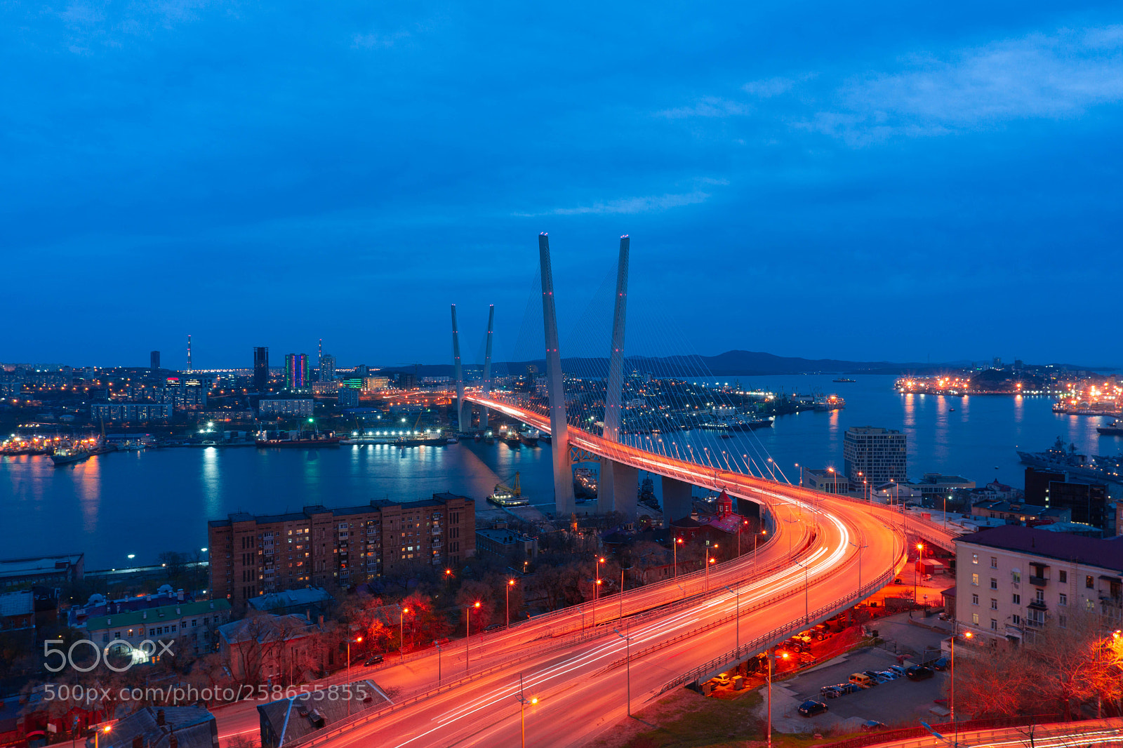 Sony a6000 sample photo. Bridge in vladivostok photography