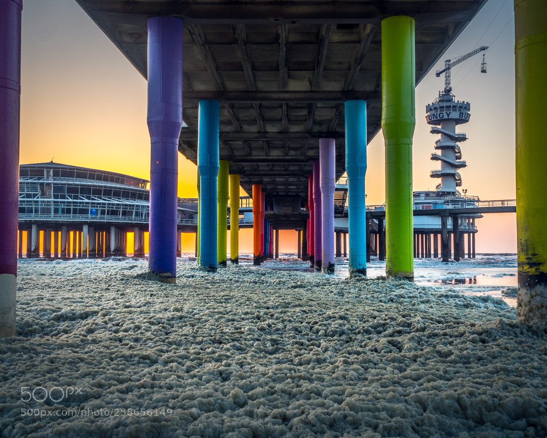 Sony a6500 sample photo. Sunset at the coast photography