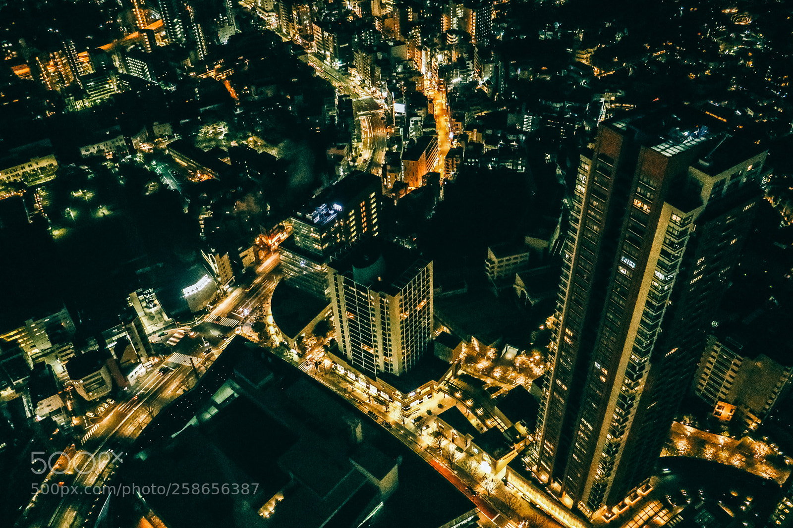 Canon EOS 750D (EOS Rebel T6i / EOS Kiss X8i) sample photo. Tokyo night view photography