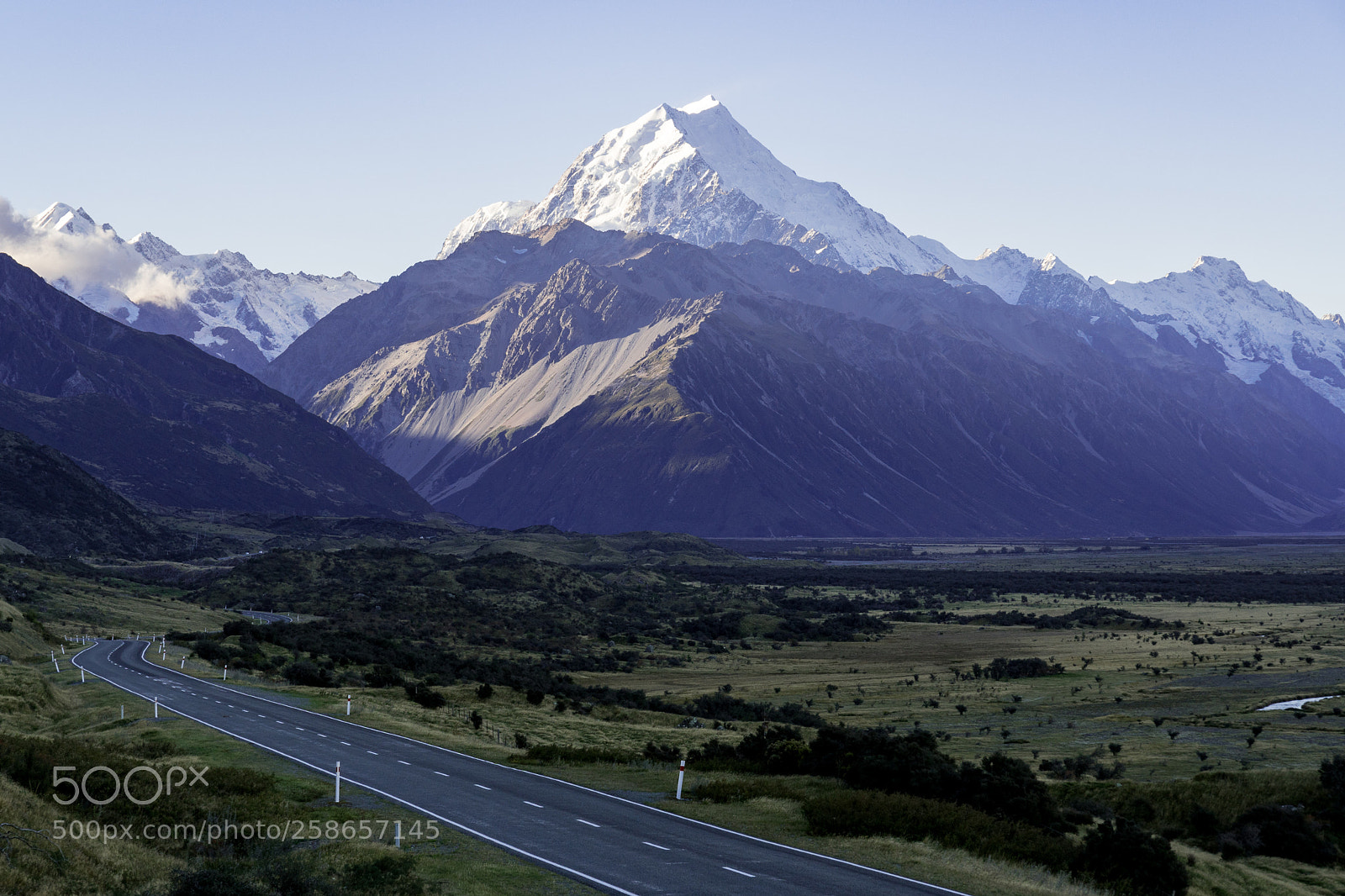 Sony a6500 sample photo. Mount cook at sunset photography