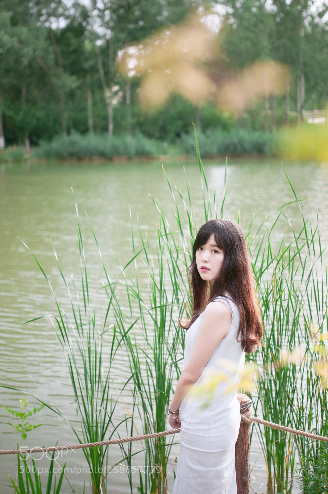 Nikon D300S sample photo. White dress photography