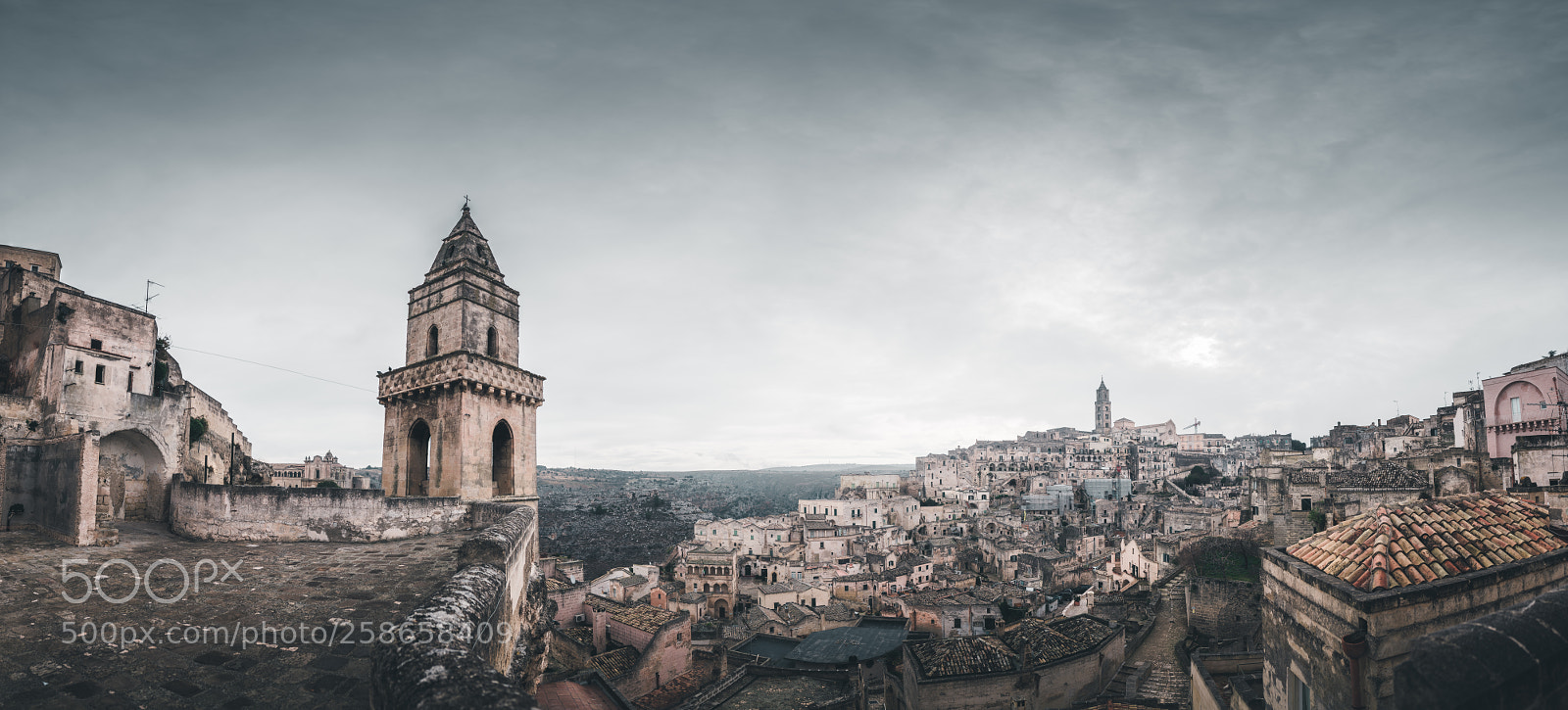 Nikon D610 sample photo. Panoramic matera photography
