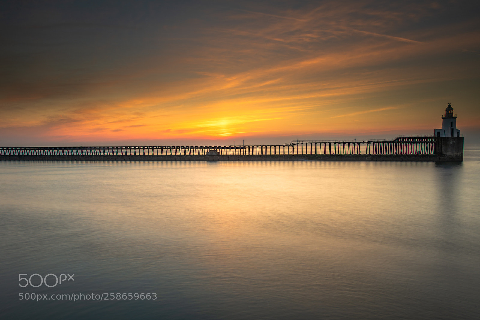 Nikon D850 sample photo. Blyth pier photography