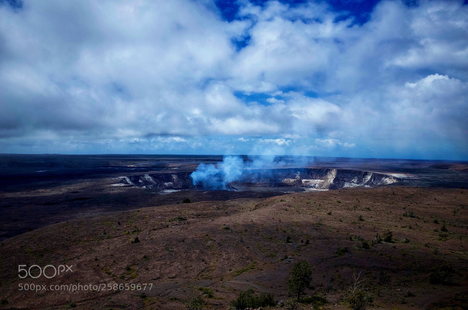Ricoh GR II sample photo. Volcano sunny view photography