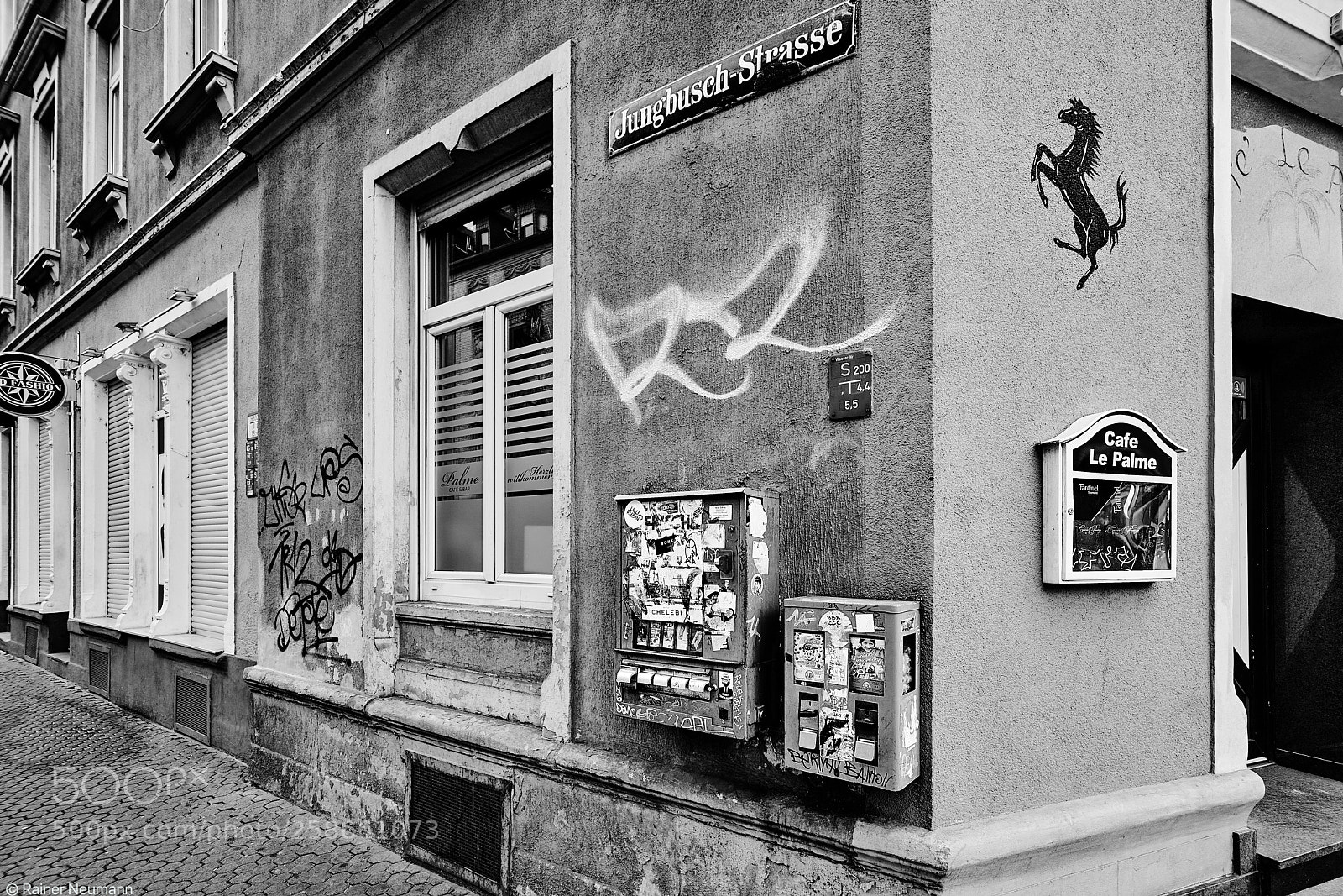Sony a7R II sample photo. Jungbusch 18 b&w photography