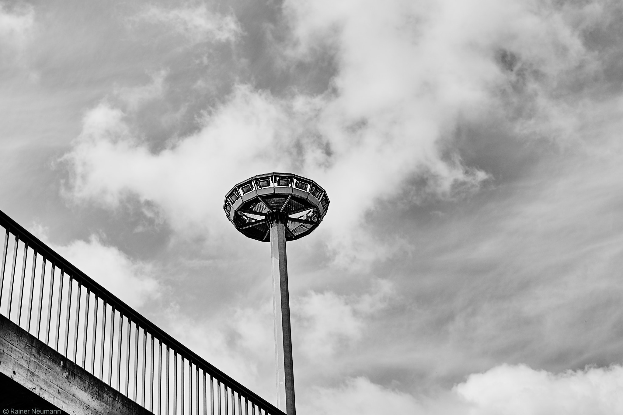 Sony Cyber-shot DSC-RX1R II sample photo. Kurt schumacher brücke b&w photography