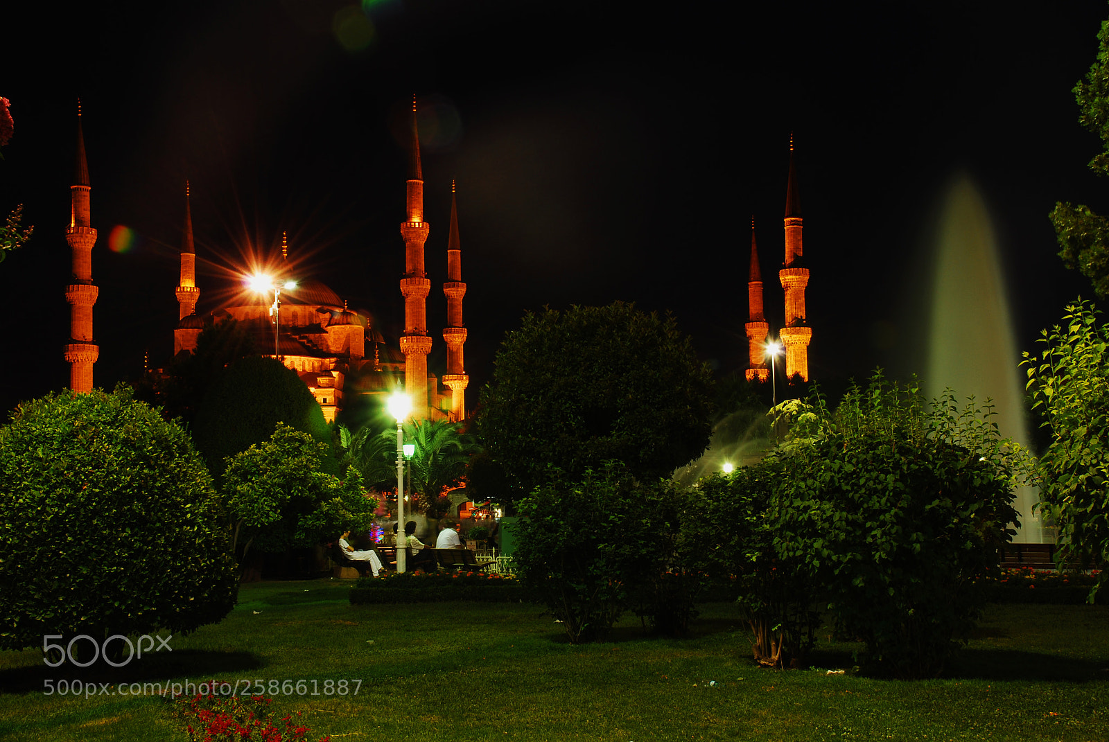 Nikon D80 sample photo. Sultan ahmet cami (mosque) photography
