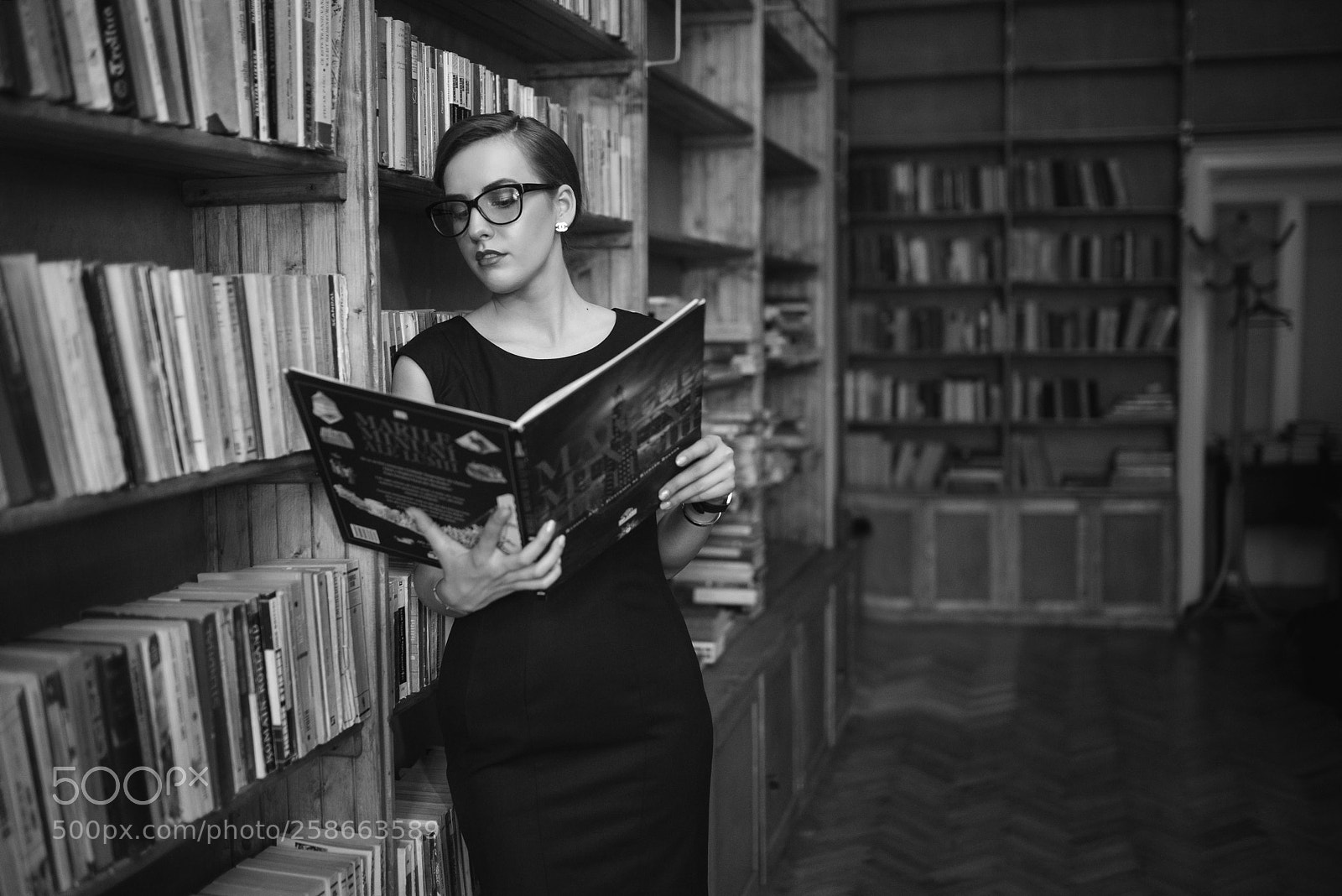 Nikon D800 sample photo. At the library photography