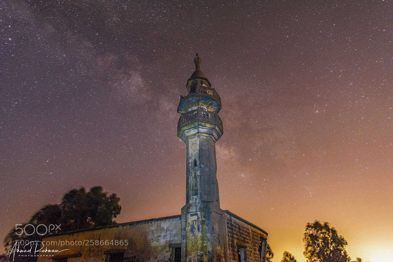 Nikon D750 sample photo. Golden milky way photography