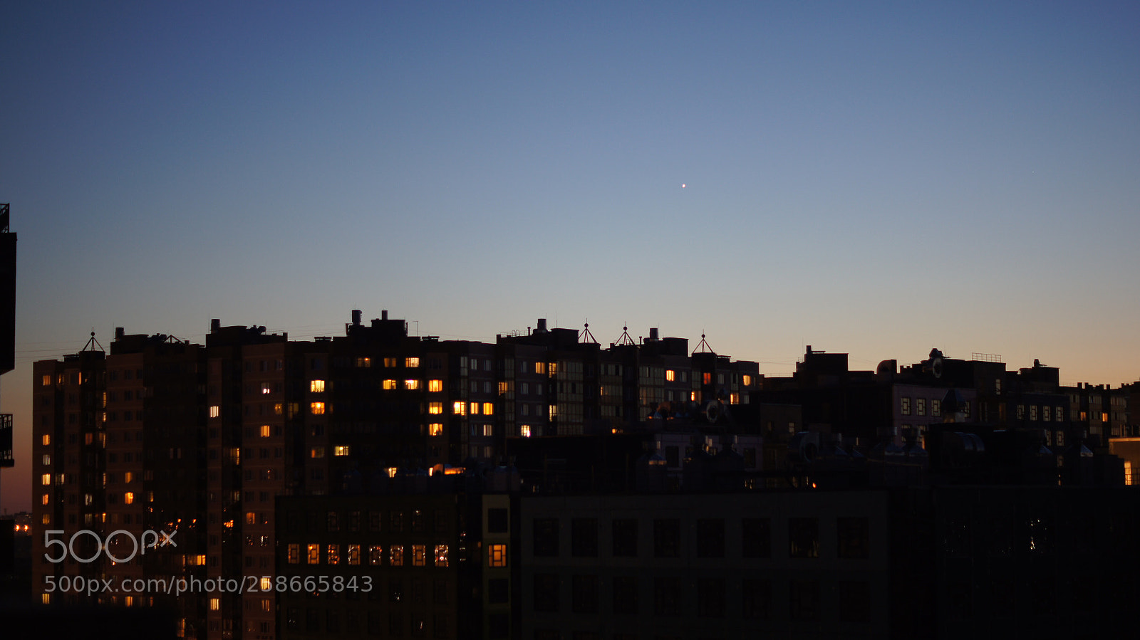 Sony SLT-A55 (SLT-A55V) sample photo. Night lights photography