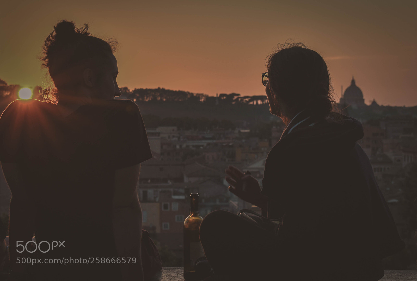 Nikon D3400 sample photo. Two lovers at sunset photography