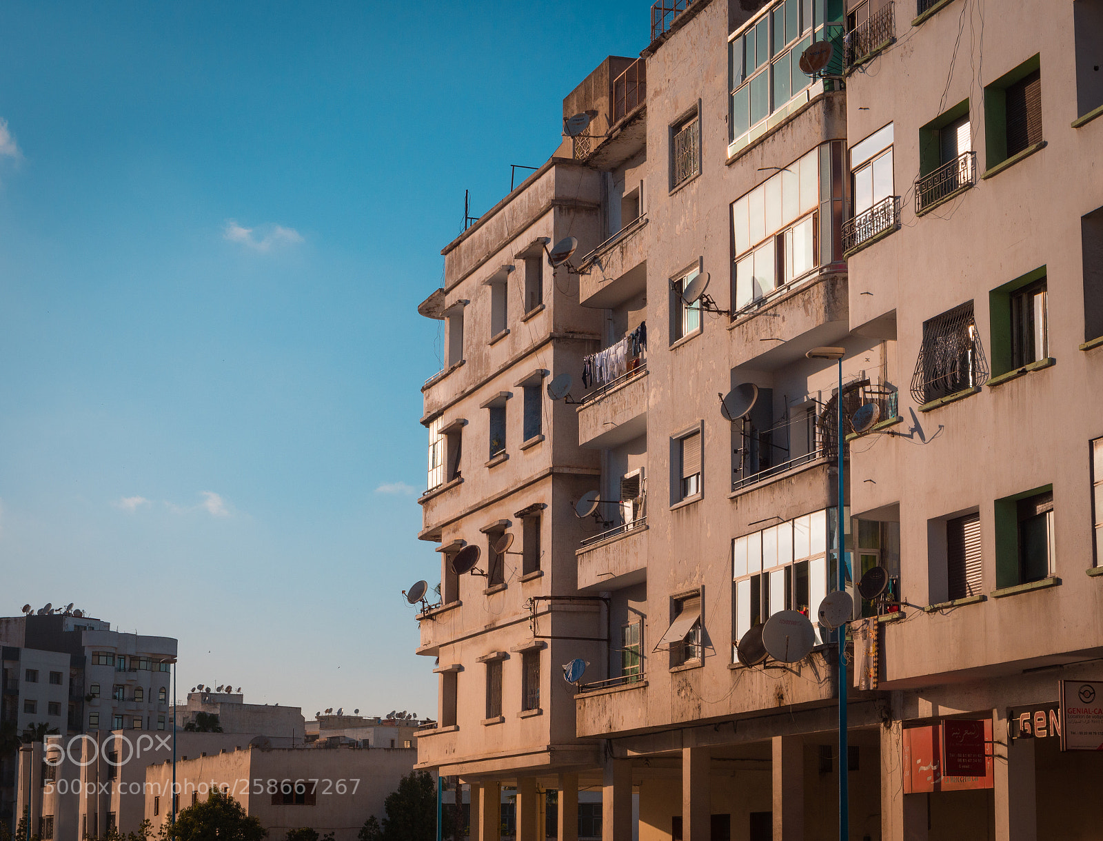 Panasonic Lumix DC-GH5 sample photo. Casablanca building photography