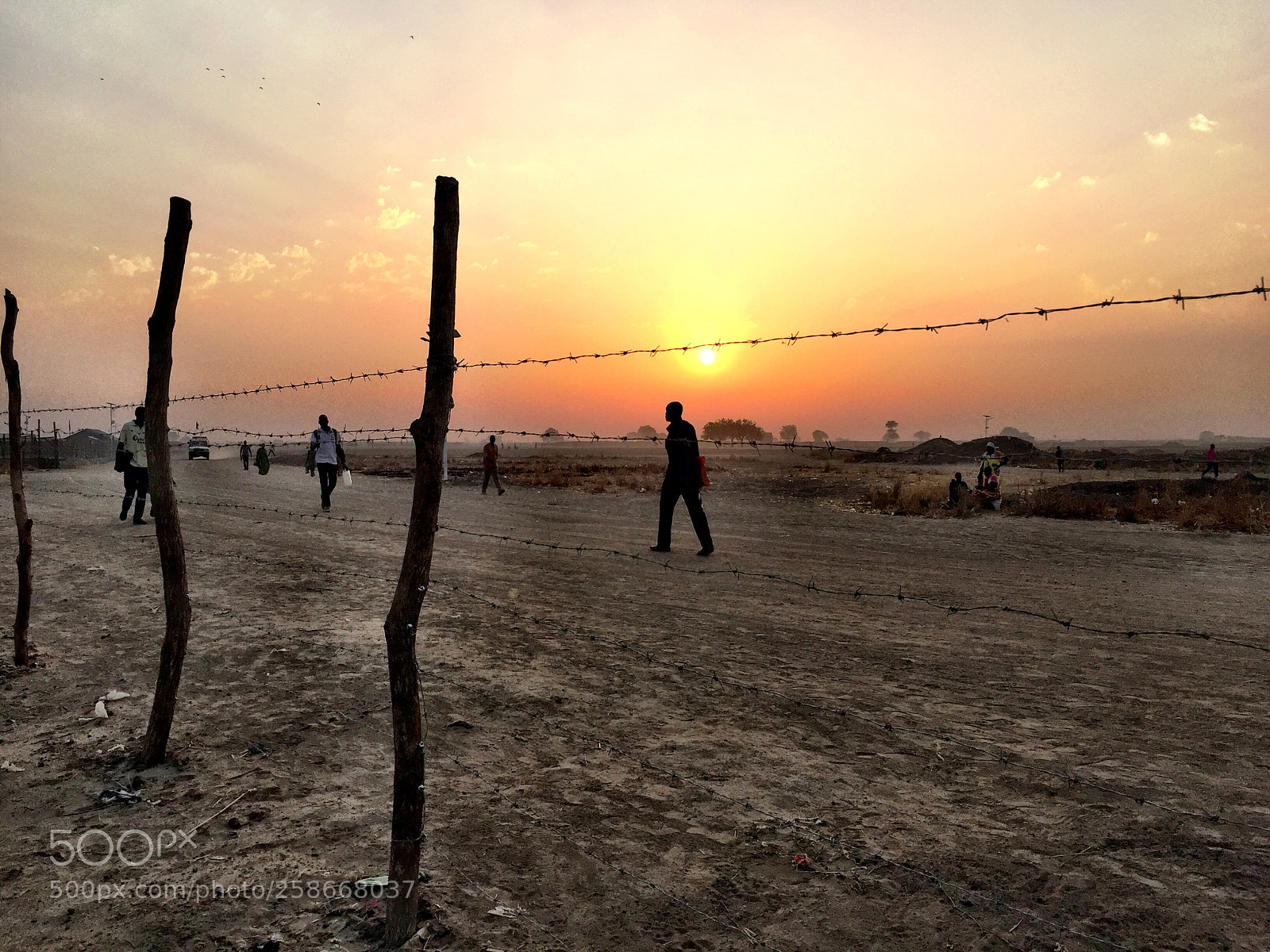 Apple iPhone 6 sample photo. Bentiu sunrise photography