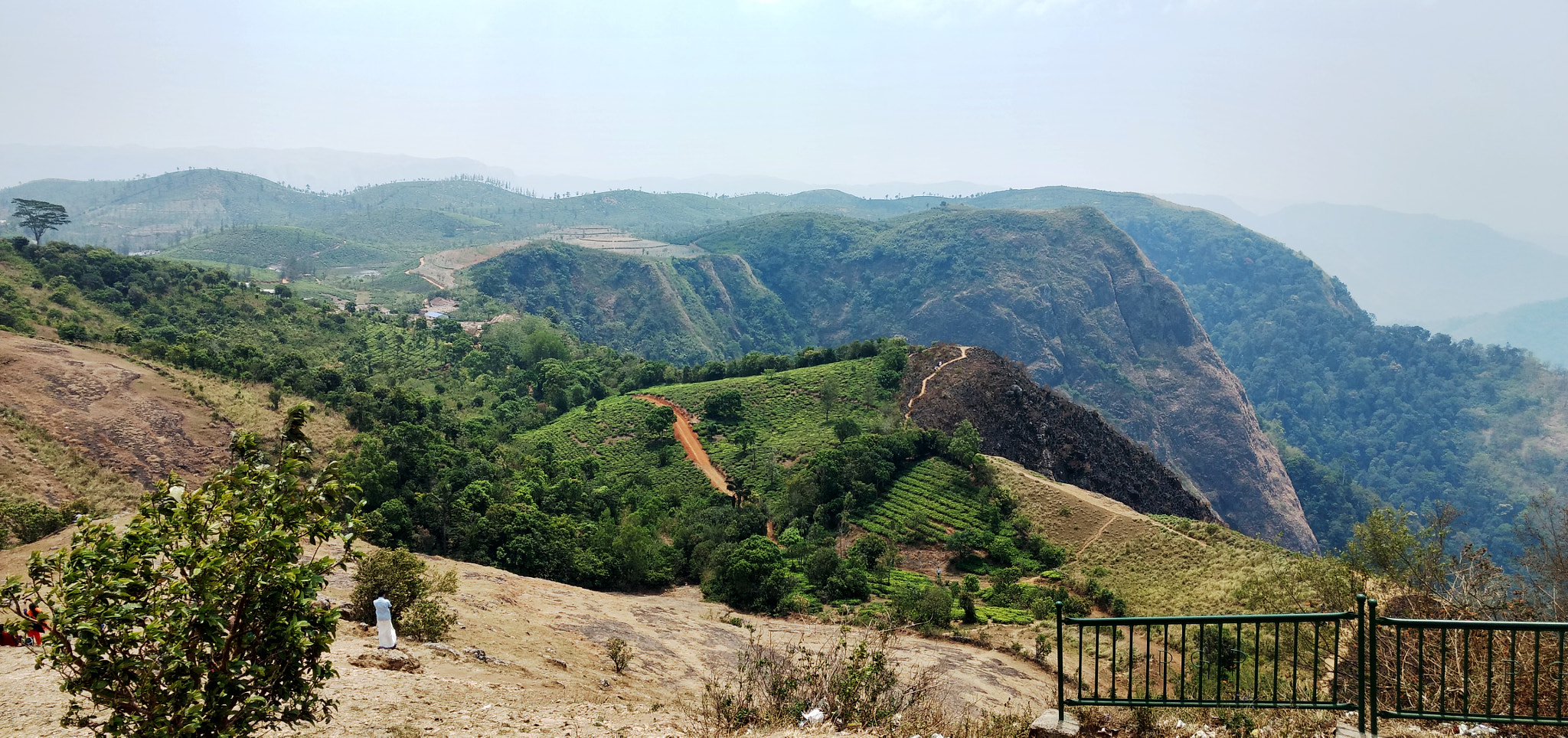 Motorola Moto Z Play sample photo. Parumthumpara hill view photography