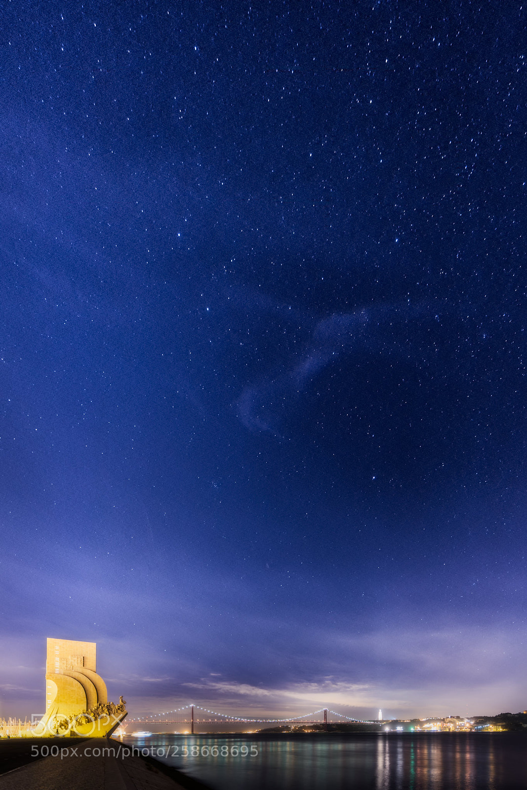 Nikon D850 sample photo. Stars over lisbon | portugal photography