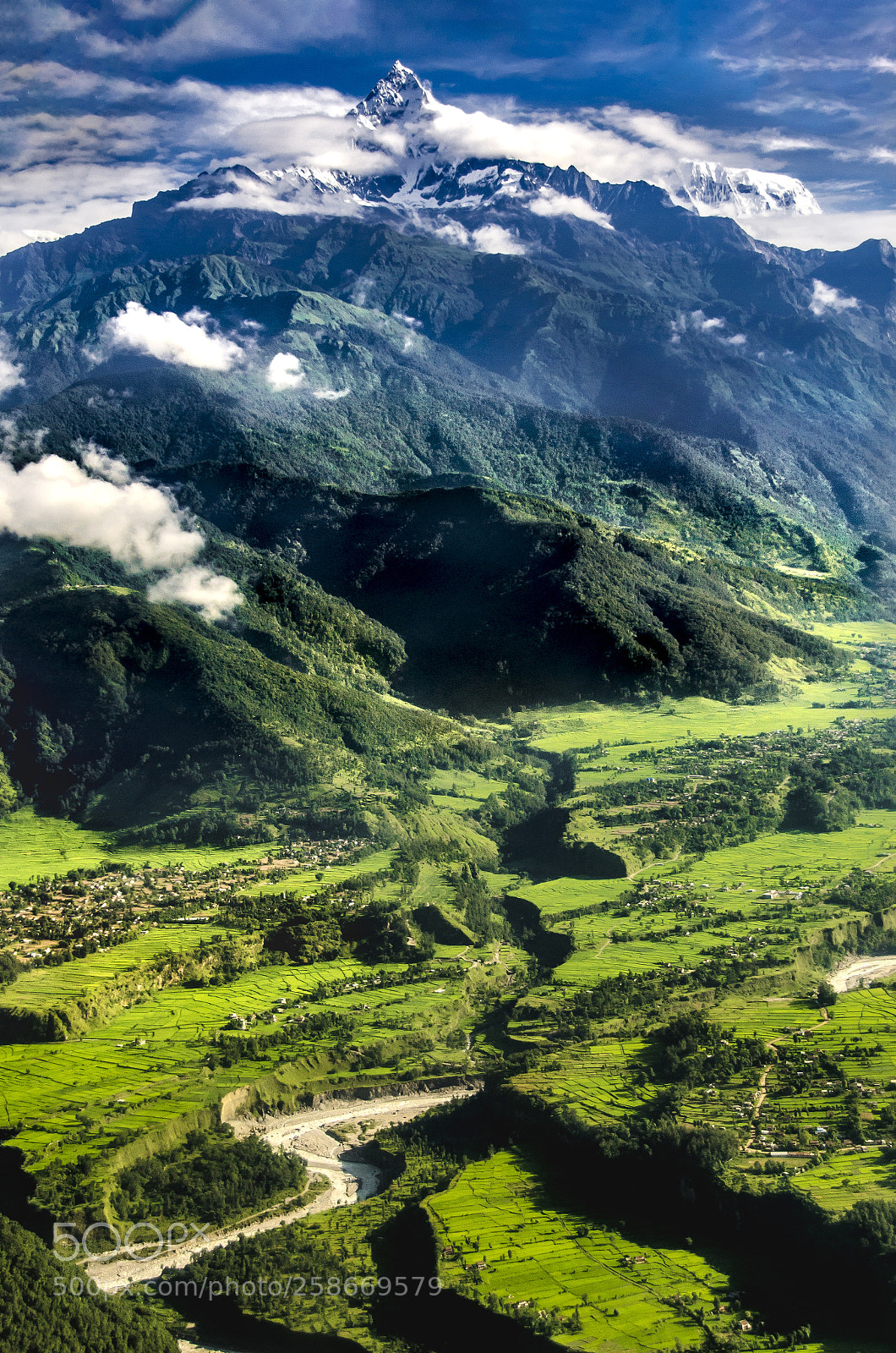 Nikon D7000 sample photo. Machapuchare 3 photography
