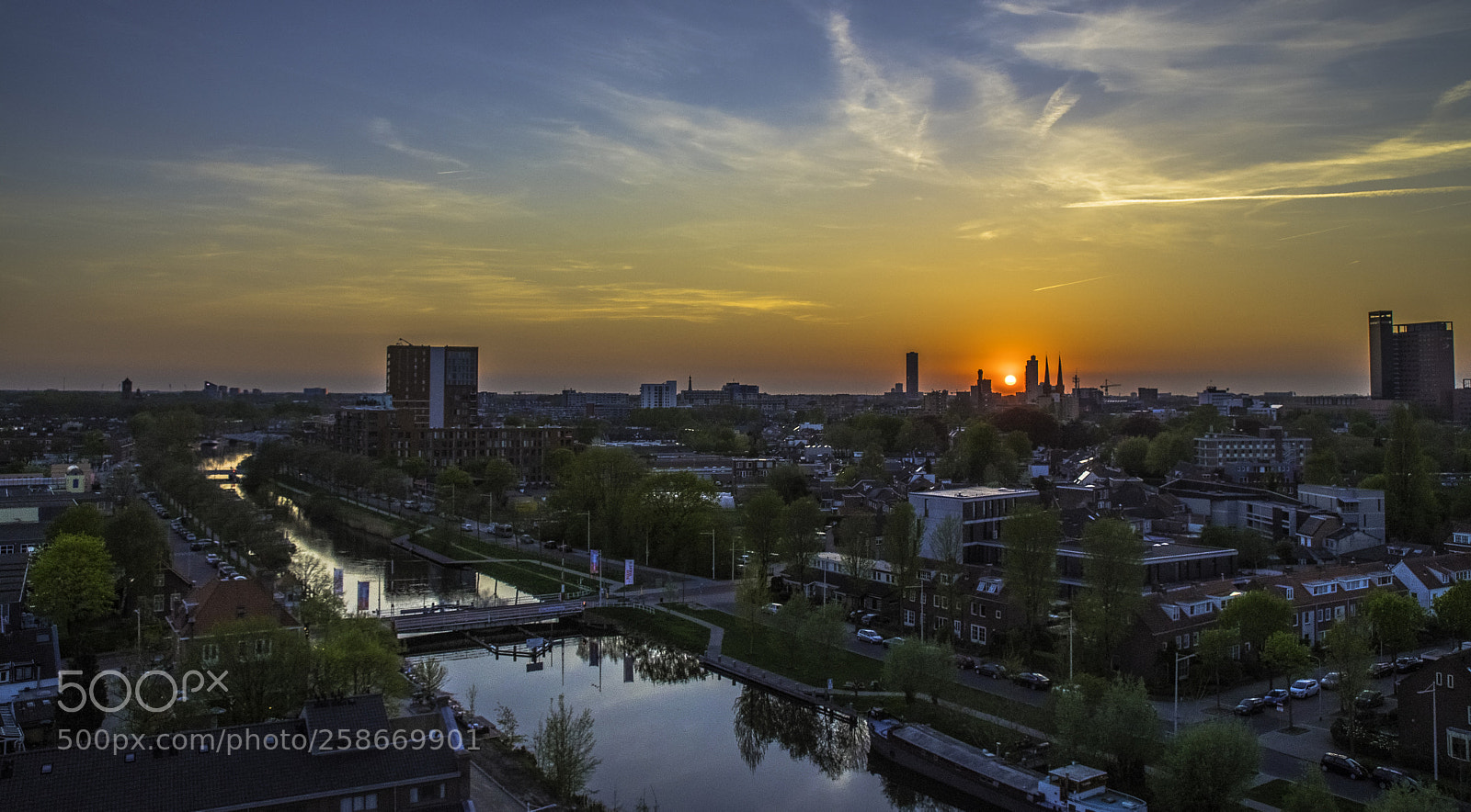 Nikon D500 sample photo. Tilburg gezien vanaf de photography