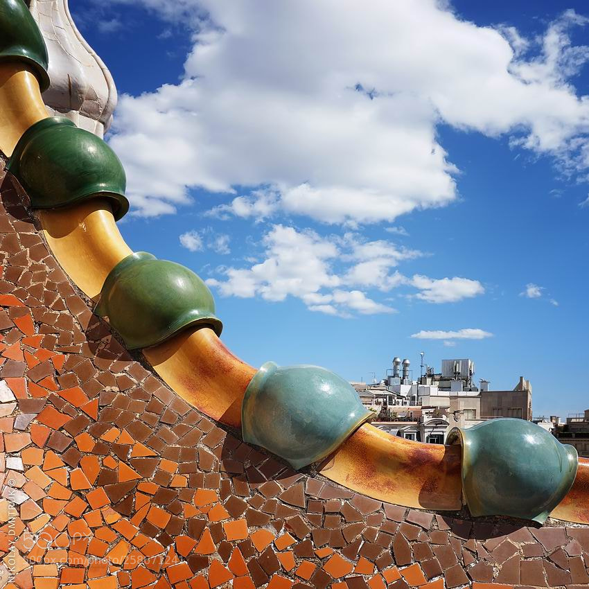 Sony a6000 sample photo. The sky of barcelona photography