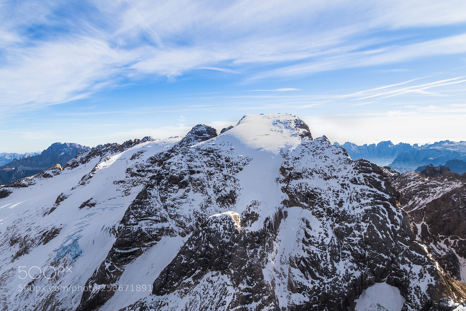 Canon EOS 6D sample photo. Marmolata glacier photography
