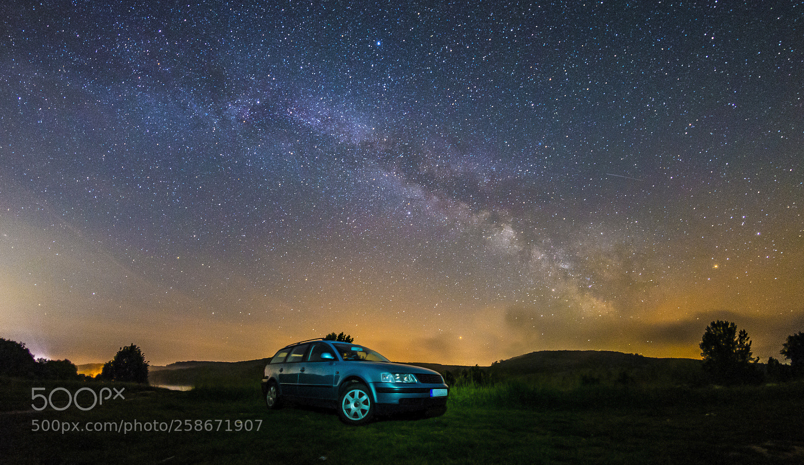 Nikon D610 sample photo. Night ride photography
