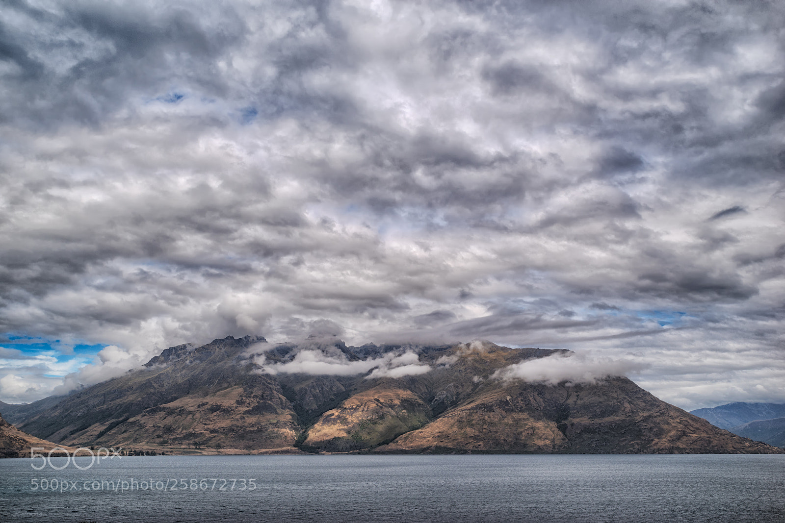 Pentax K-1 sample photo. Lake wakatipu cloudscape photography
