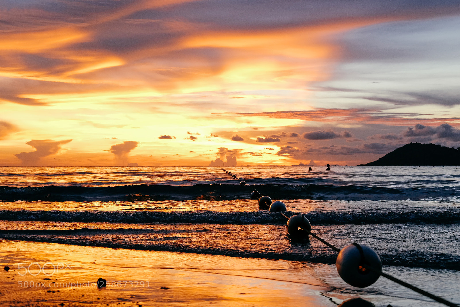 Fujifilm X-T1 sample photo. Sunset over ao phrao photography