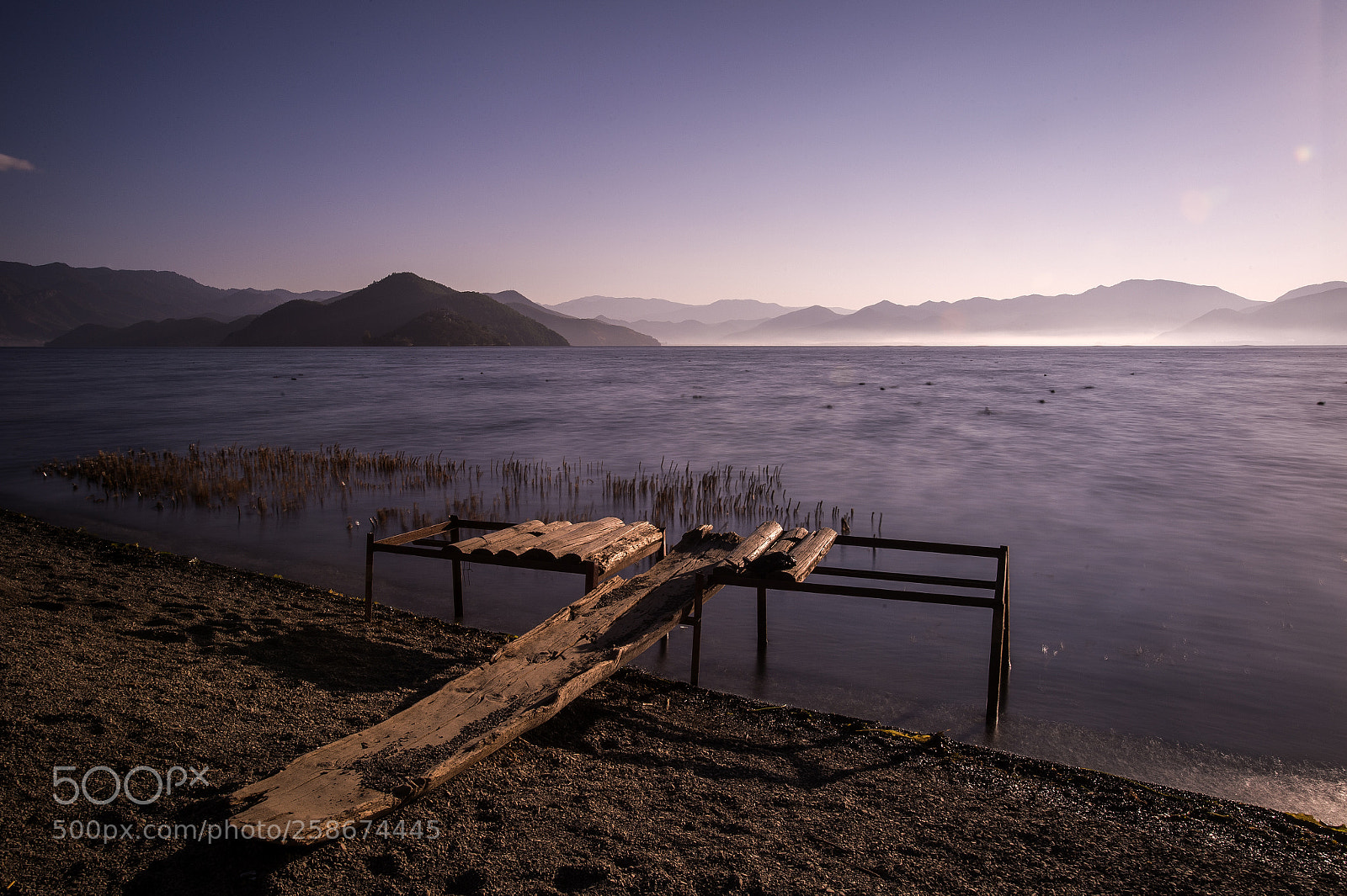 Nikon Df sample photo. 泸沽湖晨光 photography