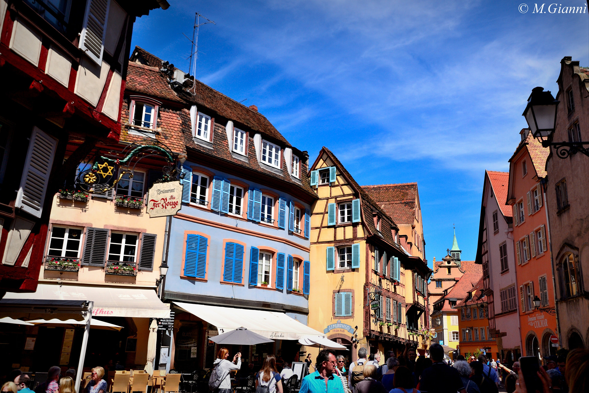 Nikon D3100 + Sigma 10-20mm F3.5 EX DC HSM sample photo. Colmar - le rues alsaciannes photography