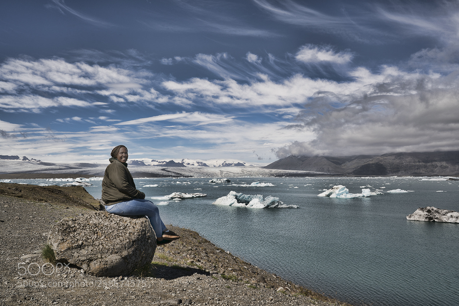 Sony a7R II sample photo. At the glacier photography
