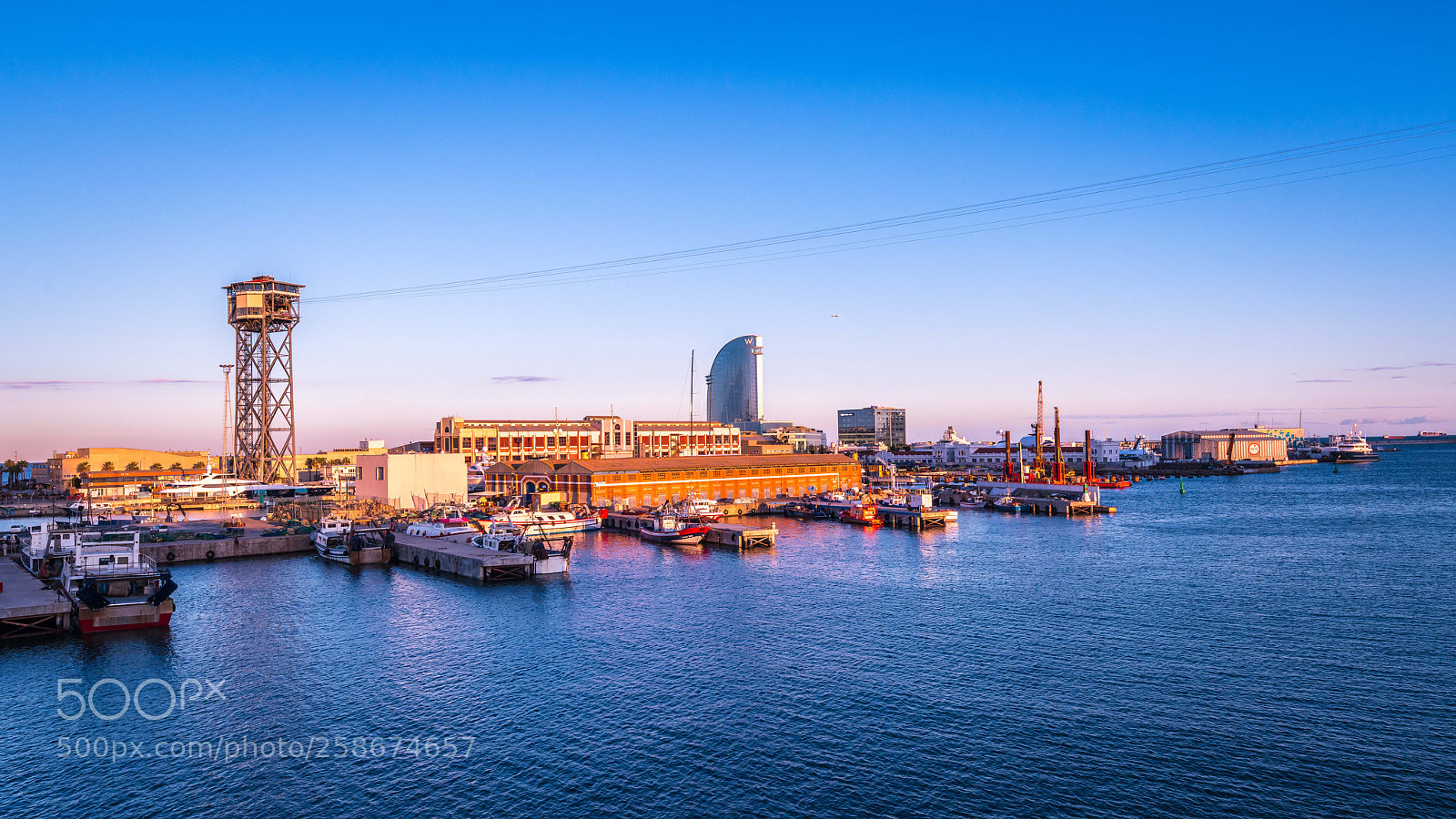 Nikon D850 sample photo. Barcelona, port photography