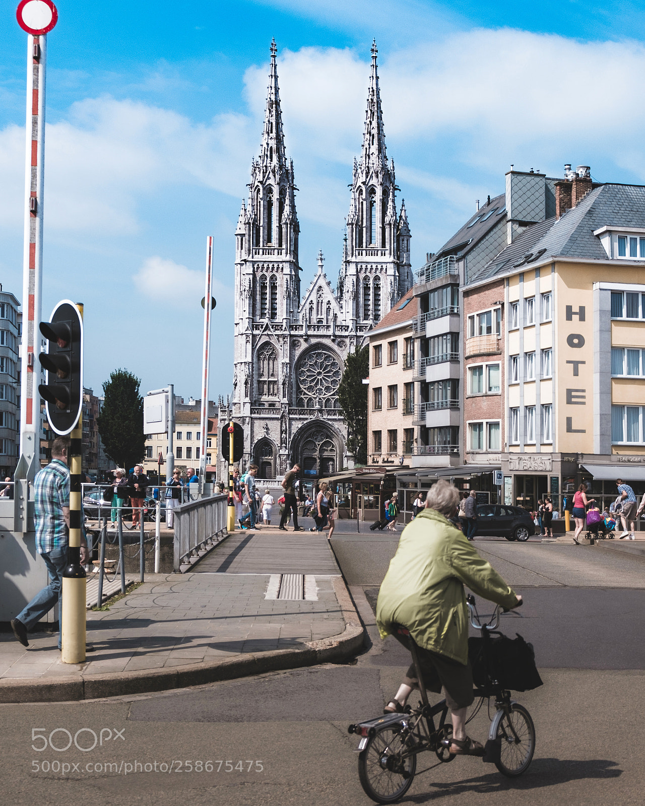 Fujifilm X-T2 sample photo. Oostende drawbridge photography
