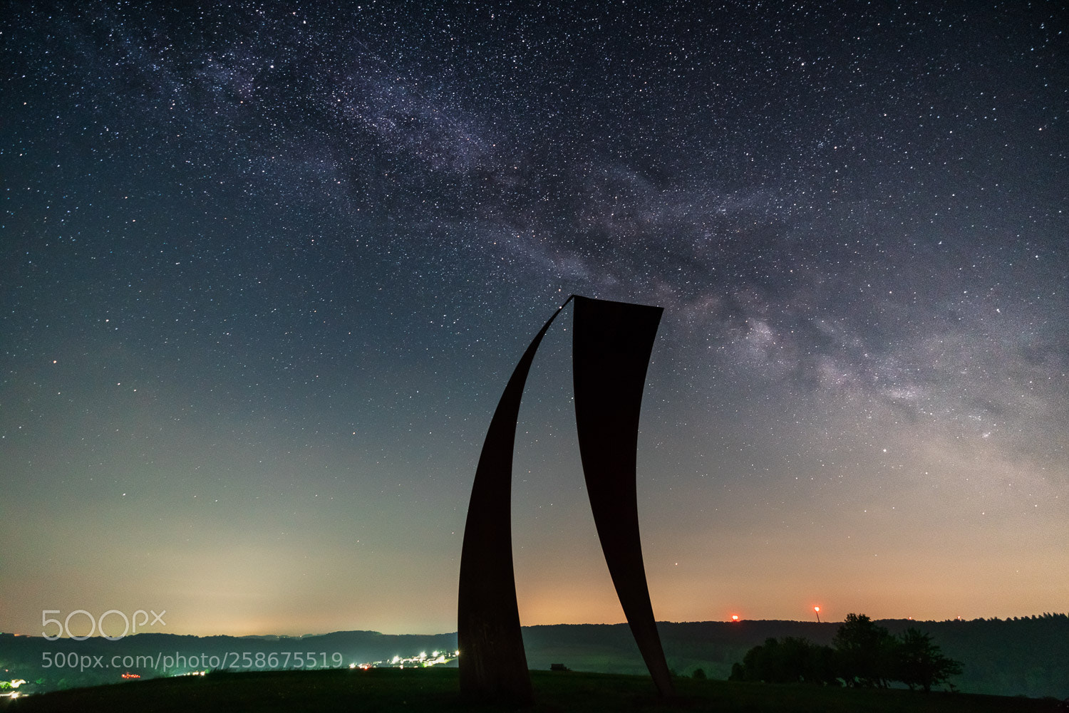 Sony a7R II sample photo. Milky way above the photography