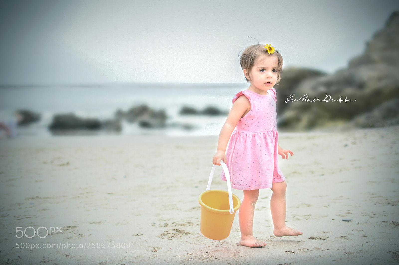 Nikon D7200 sample photo. Kid playing on beach photography