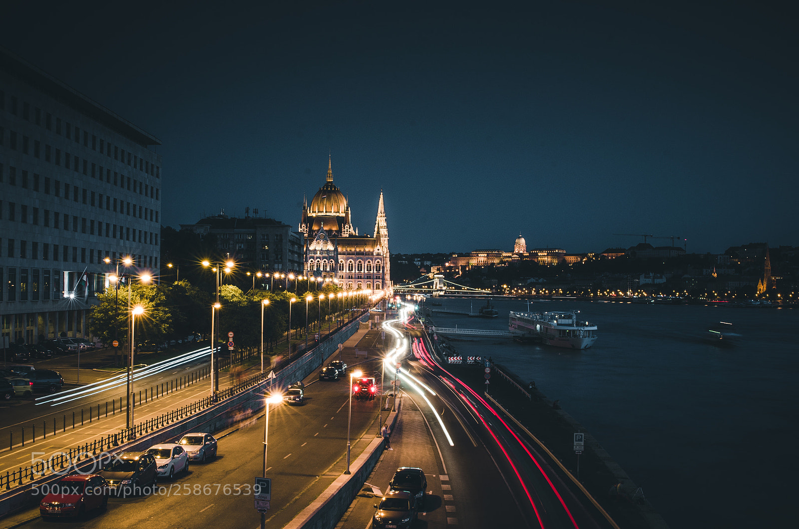Nikon D7000 sample photo. Budapest at night photography