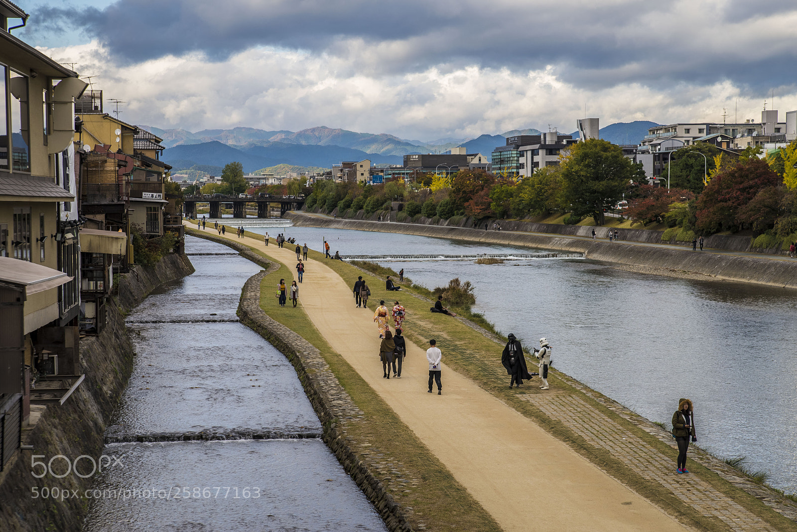 Nikon D610 sample photo. Kamogawa river - guest photography