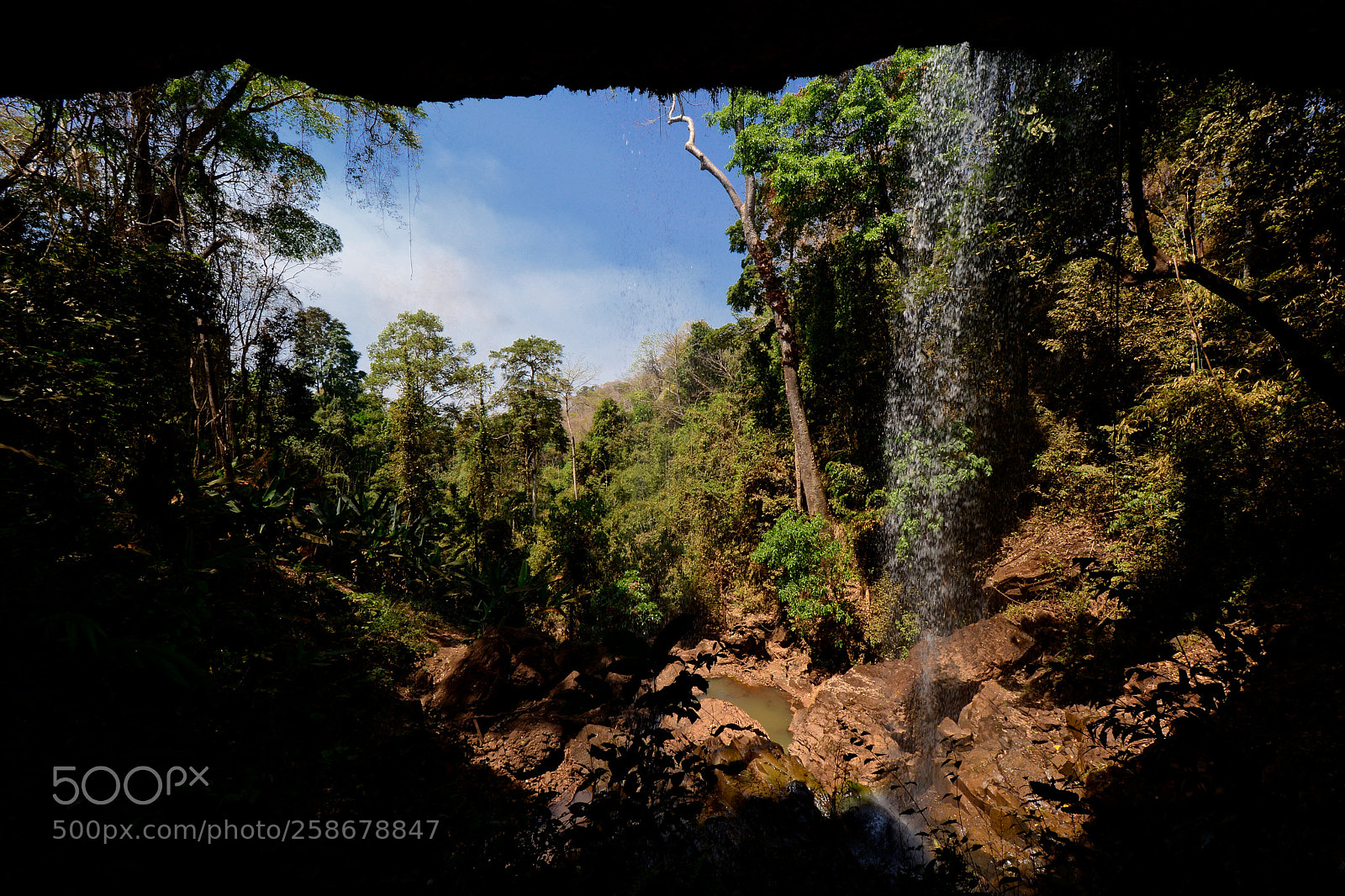 Nikon D5200 sample photo. Chu chan waterfall photography