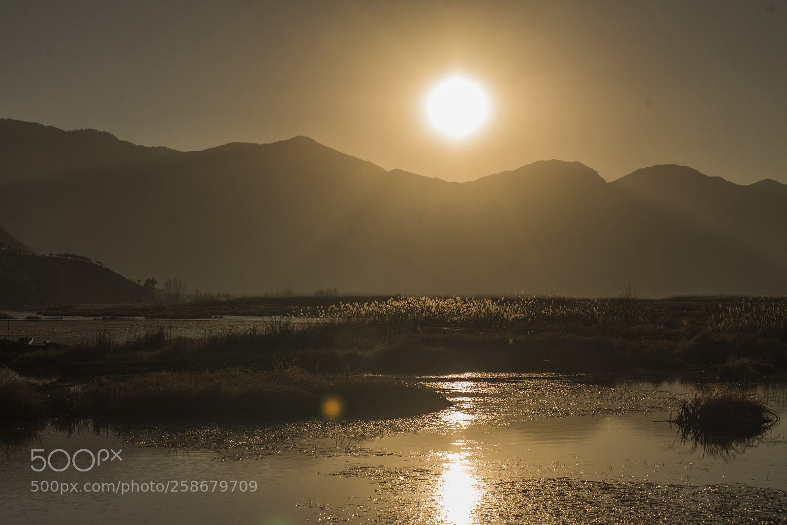 Nikon D600 sample photo. Sunset over mountains and photography