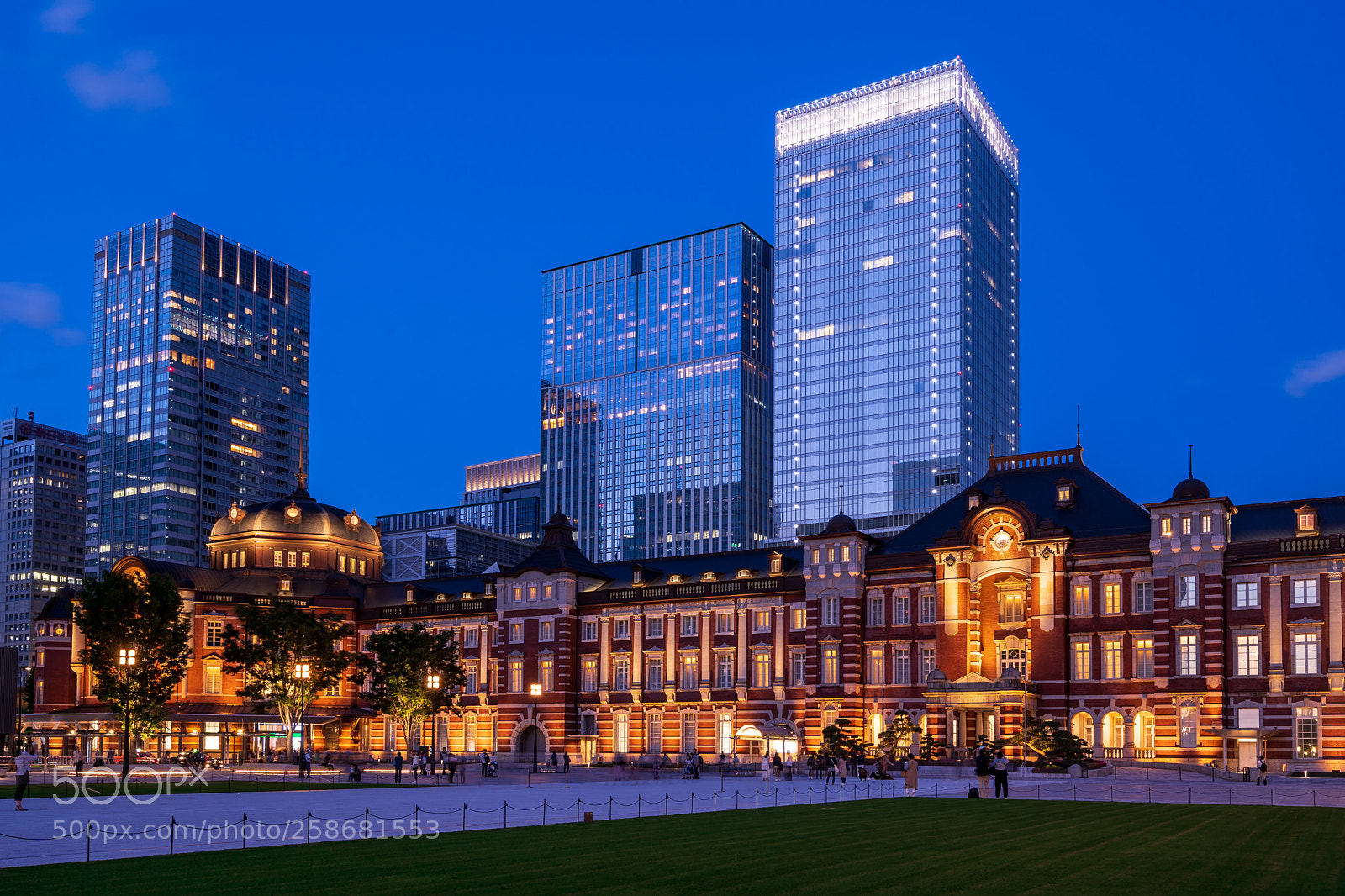 Sony a7 III sample photo. Tokyo station photography