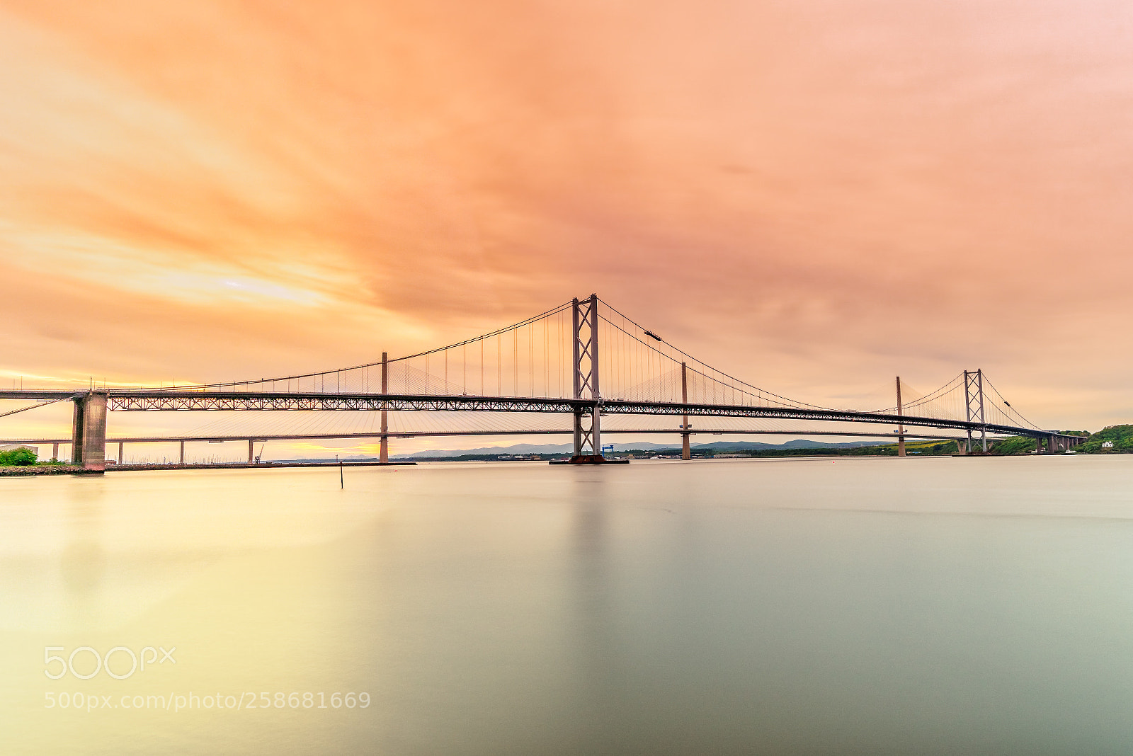 Sony a7R III sample photo. Forth road bridge photography