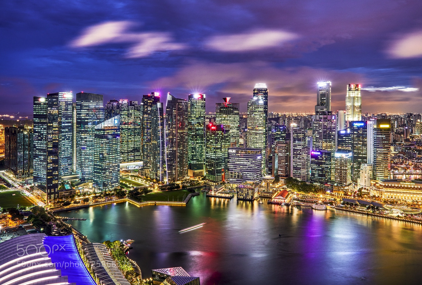 Canon EOS 5D Mark IV sample photo. The night of singapore photography