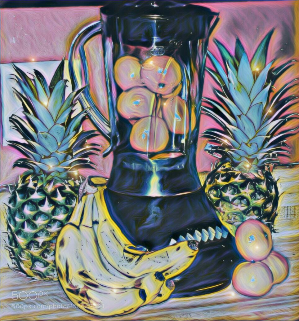 Canon PowerShot SX10 IS sample photo. Blended fruit photography