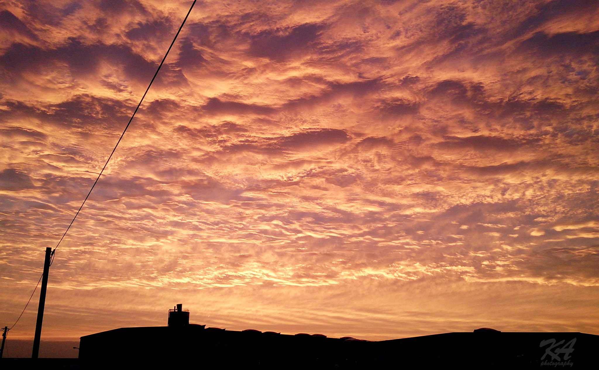 Sony Xperia Z sample photo. Blood sky photography