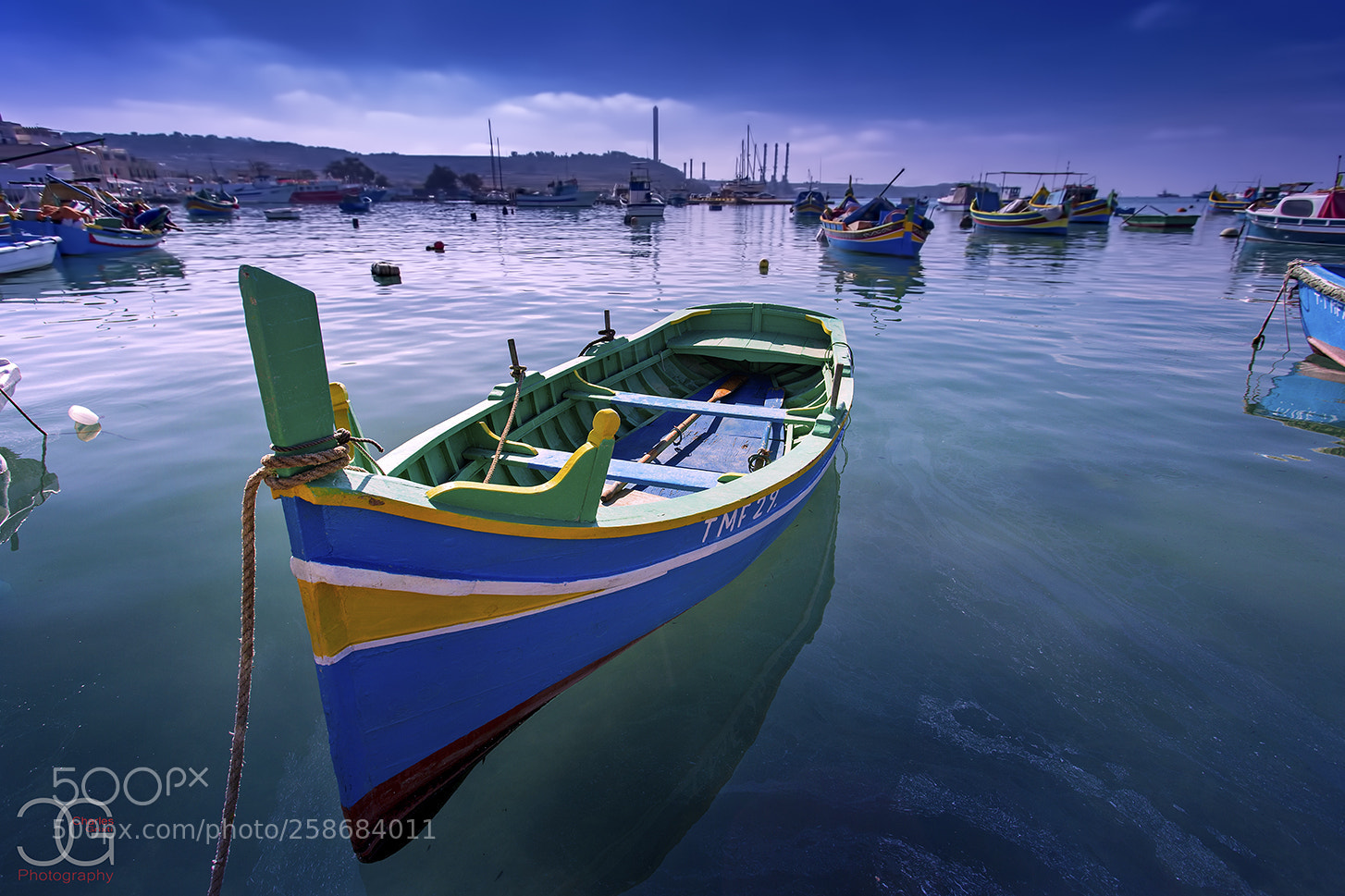 Canon EOS 6D sample photo. Maltese luzzu photography