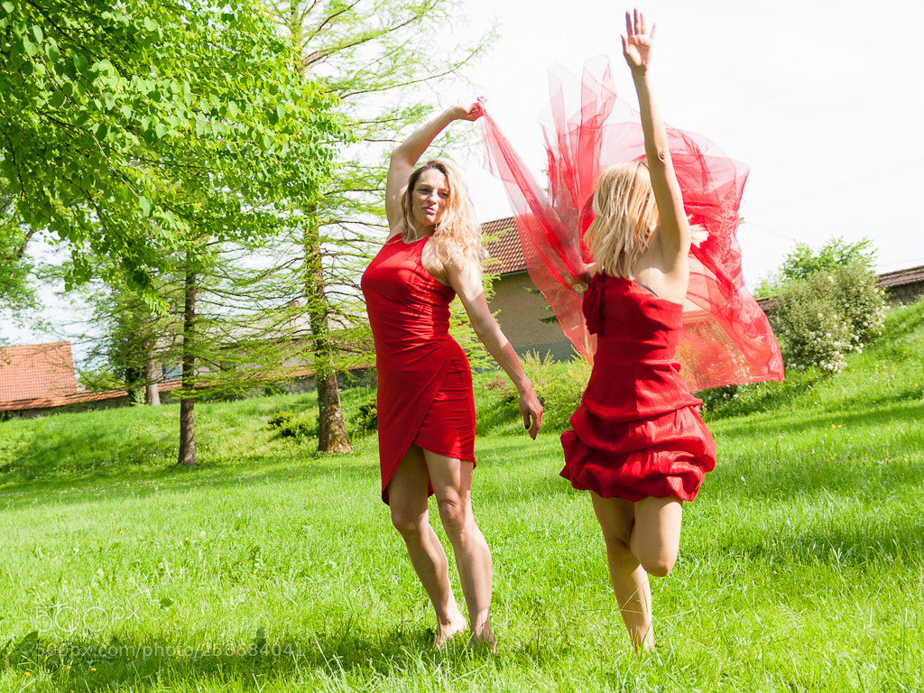 Sony Alpha DSLR-A700 sample photo. Jump of joy photography