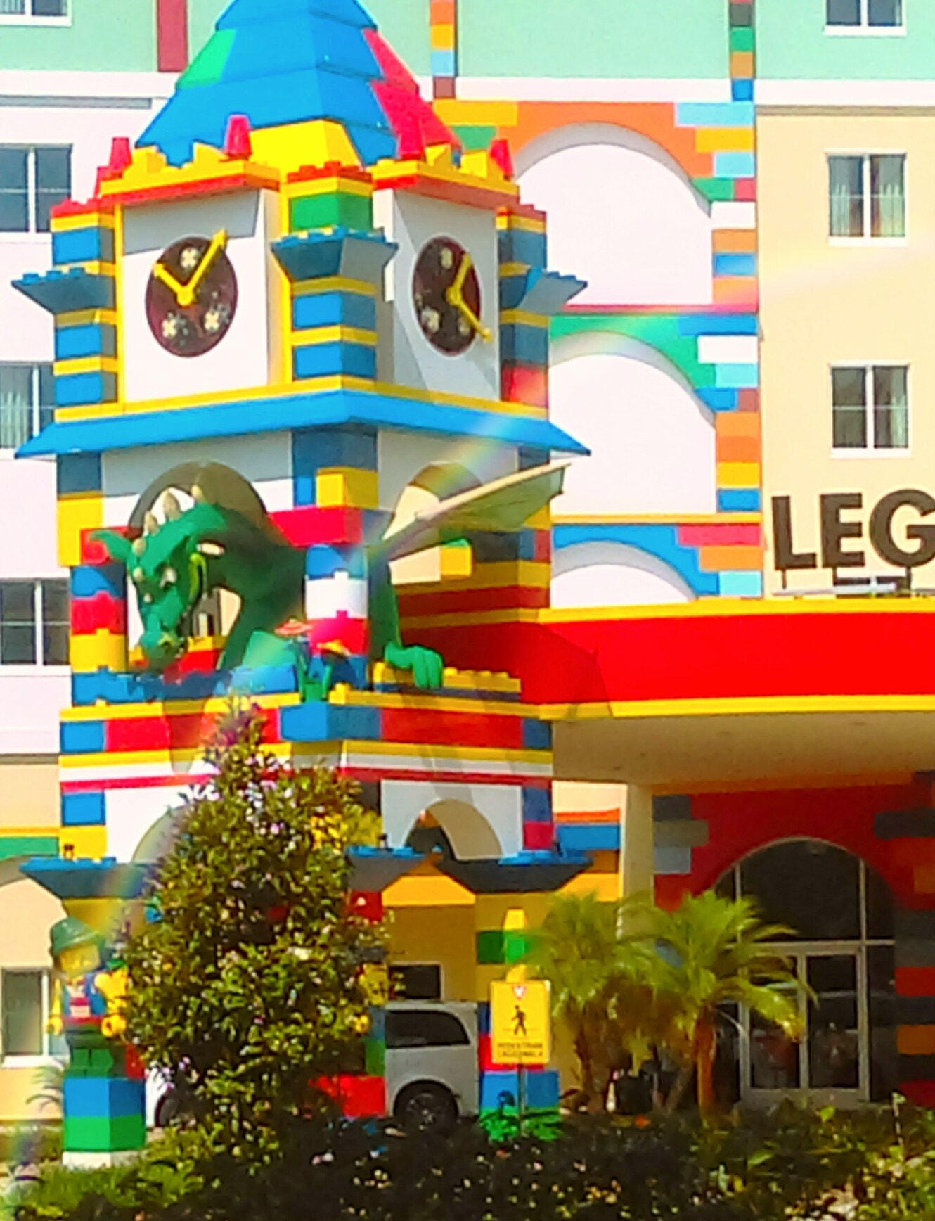 HTC DESRIE D530 sample photo. Lego land photography