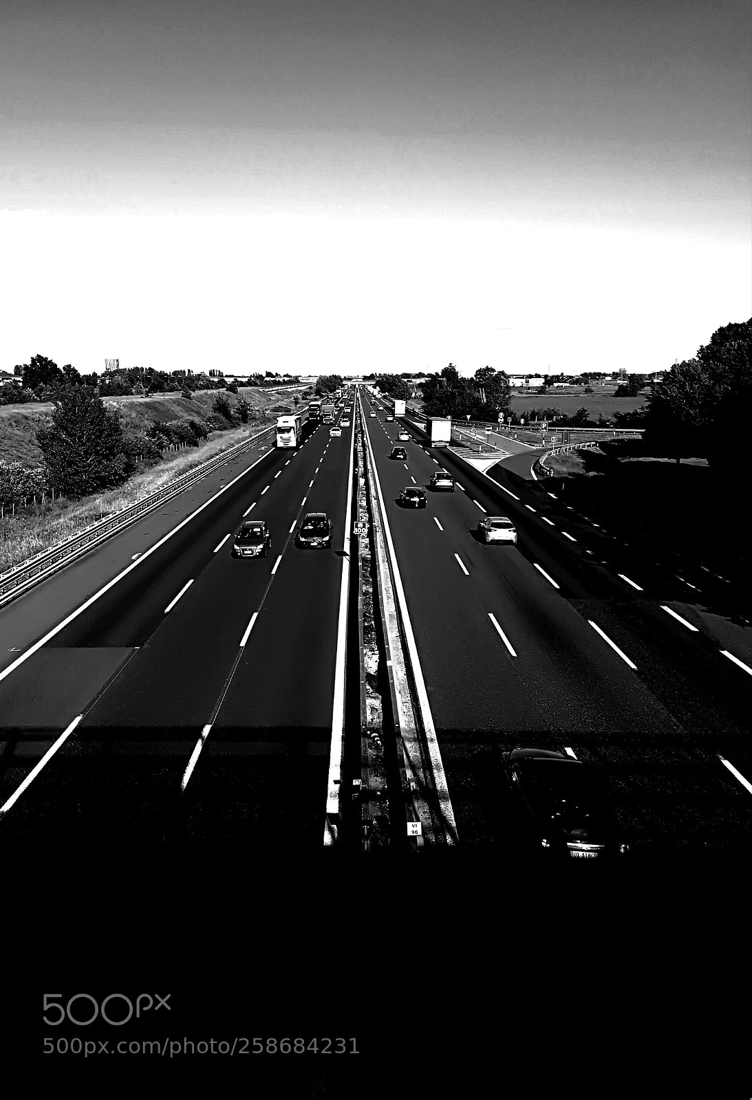 HUAWEI P10 lite sample photo. Autostrada di parma photography